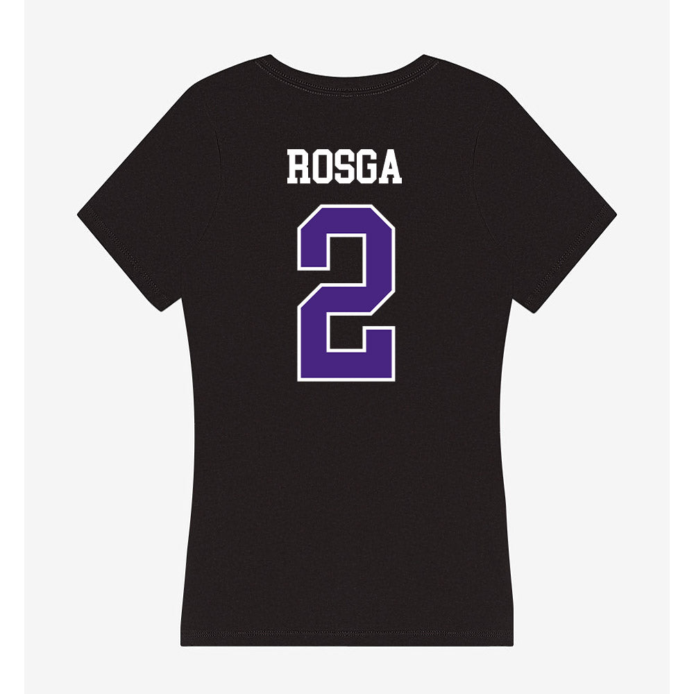Northwestern - NCAA Women's Lacrosse : Jaylen Rosga - Classic Shersey Women's V-Neck T-Shirt-1