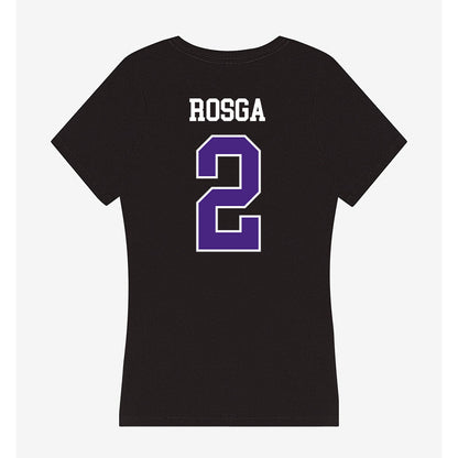 Northwestern - NCAA Women's Lacrosse : Jaylen Rosga - Classic Shersey Women's V-Neck T-Shirt-1