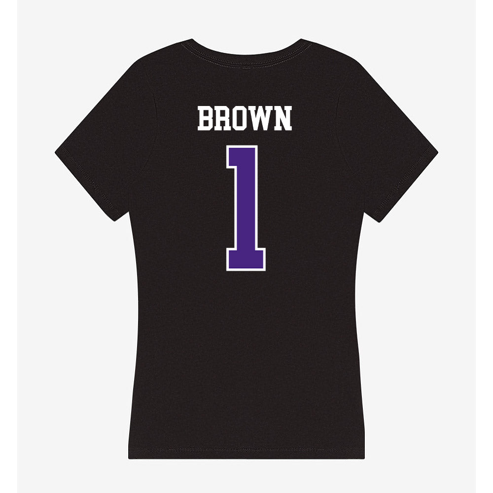 Northwestern - NCAA Women's Field Hockey : Lindsey Brown - Classic Shersey Women's V-Neck T-Shirt-1