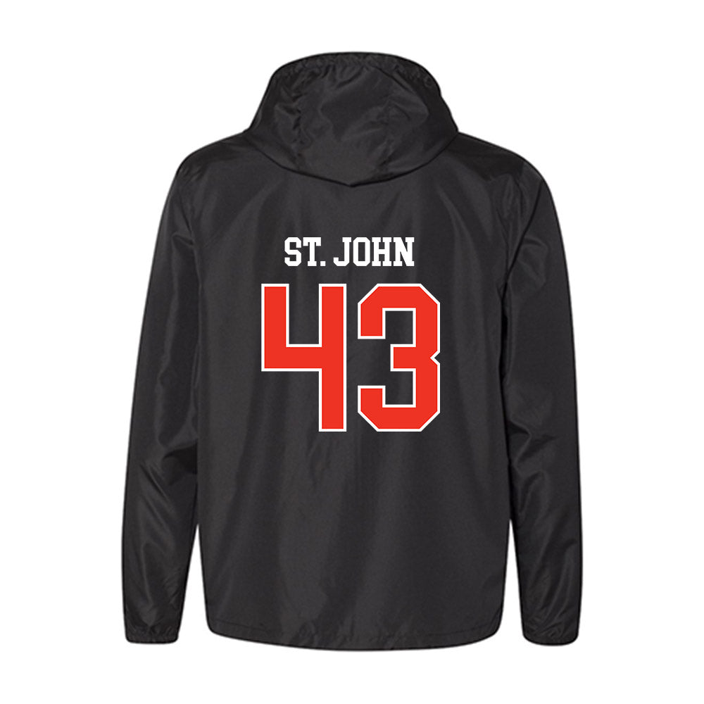 Syracuse - NCAA Football : Garvin St. John - Windbreaker-1