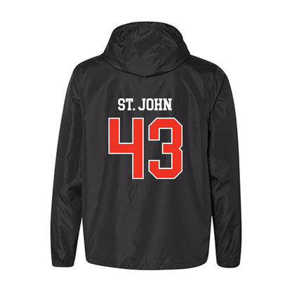 Syracuse - NCAA Football : Garvin St. John - Windbreaker-1