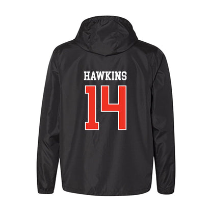Syracuse - NCAA Women's Basketball : Shy Hawkins - Windbreaker-1