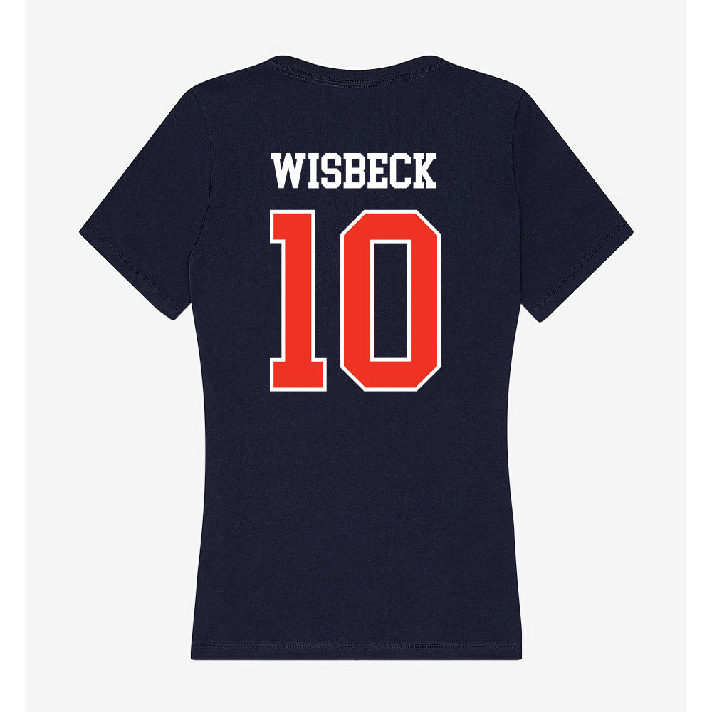 Syracuse - NCAA Women's Soccer : gabrielle Wisbeck - Women's V-Neck T-Shirt-1