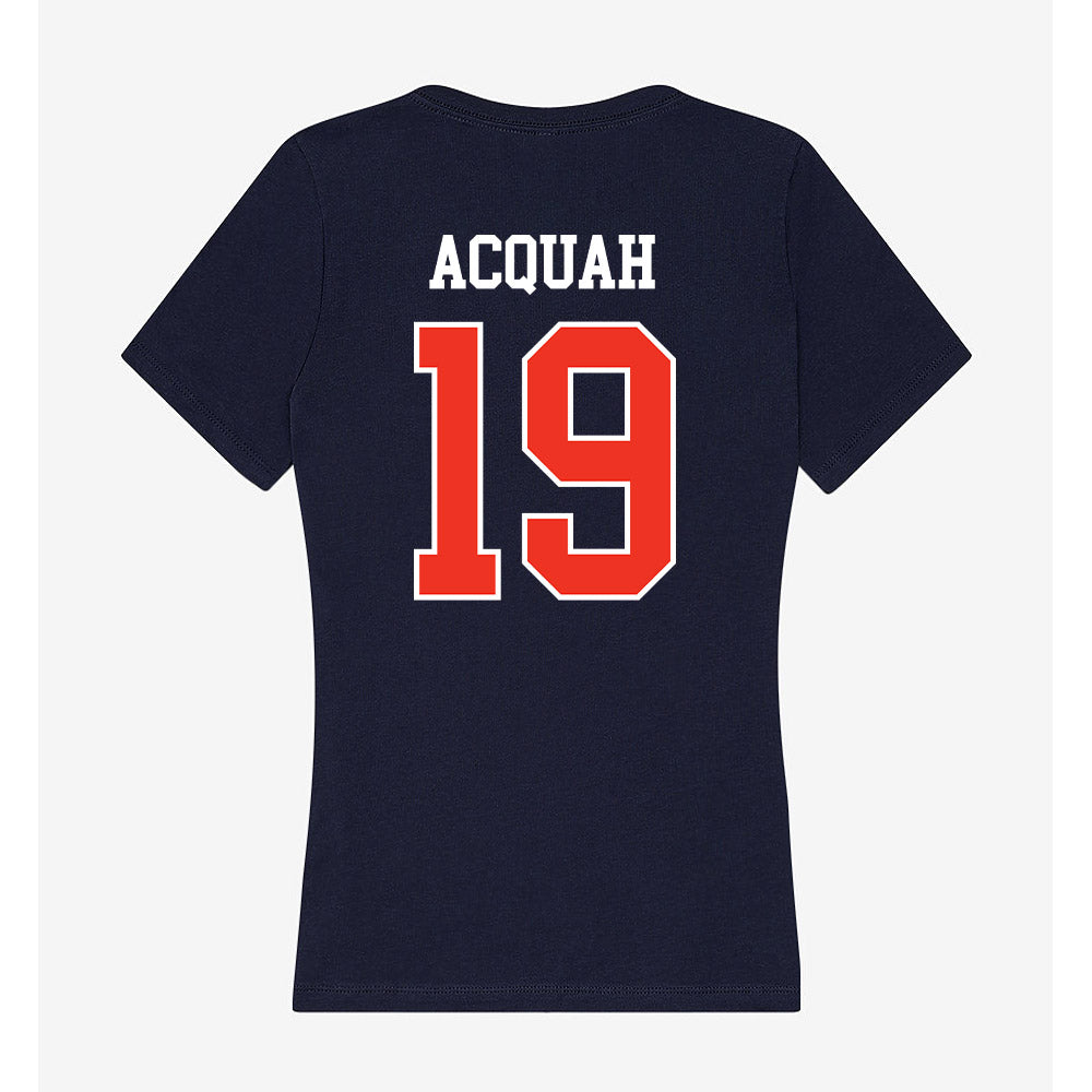 Syracuse - NCAA Men's Soccer : Michael Acquah - Women's V-Neck T-Shirt-1
