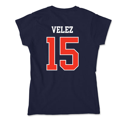 Syracuse - NCAA Women's Basketball : Angelica Velez - Soft Style Women’s T-Shirt-1