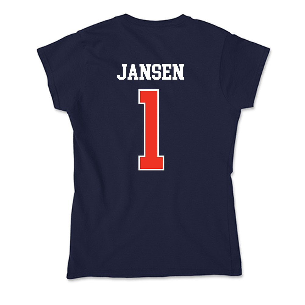 Syracuse - NCAA Men's Soccer : Kyle Jansen - Soft Style Women’s T-Shirt-1
