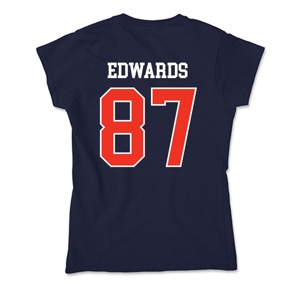 Syracuse - NCAA Football : Nathan Edwards - Soft Style Women’s T-Shirt-1
