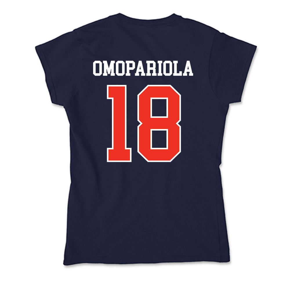 Syracuse - NCAA Football : David Omopariola - Soft Style Women’s T-Shirt-1
