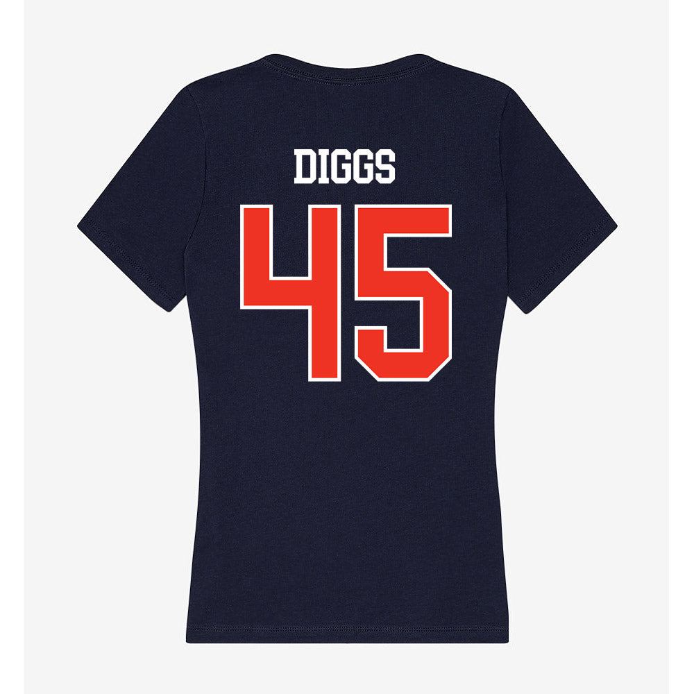 Syracuse - NCAA Football : Fatim Diggs - Women's V-Neck T-Shirt-1