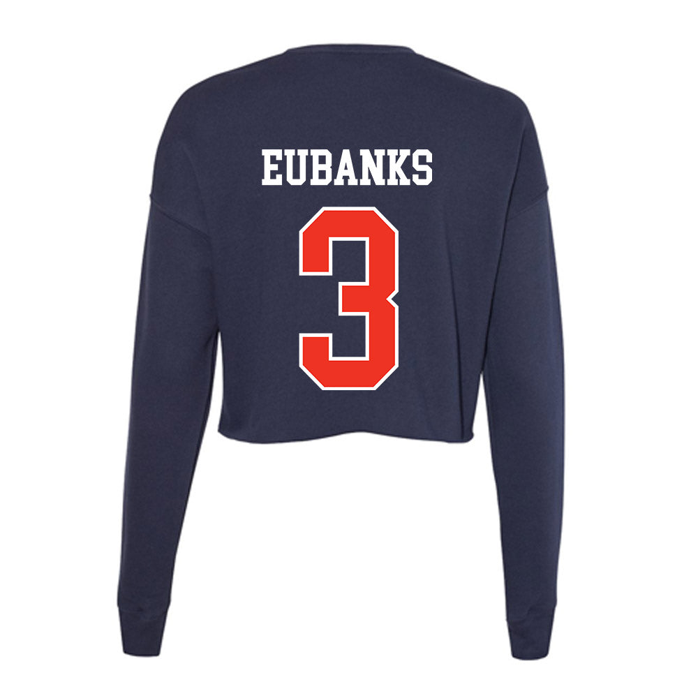 Syracuse - NCAA Softball : Kaylee Eubanks - Women's Cropped Crew Fleece-1