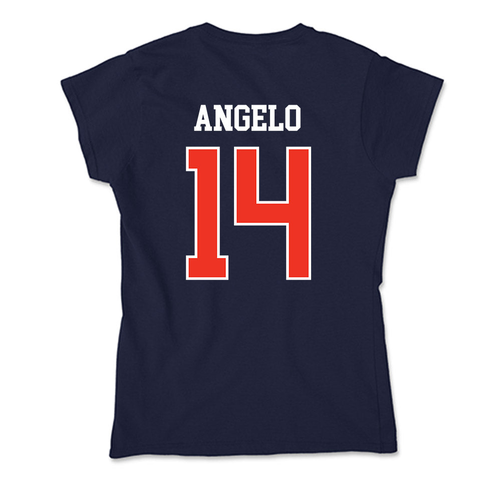 Syracuse - NCAA Men's Lacrosse : Drew Angelo - Soft Style Women’s T-Shirt-1