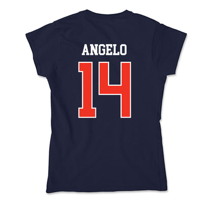 Syracuse - NCAA Men's Lacrosse : Drew Angelo - Soft Style Women’s T-Shirt-1