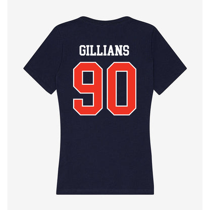 Syracuse - NCAA Football : Quante Gillians - Women's V-Neck T-Shirt-1