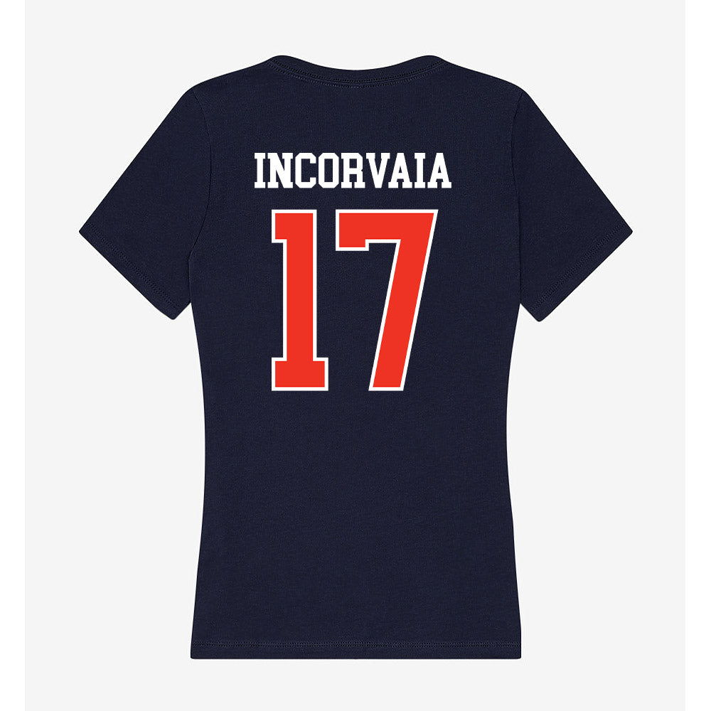 Syracuse - NCAA Women's Soccer : Abby Incorvaia - Women's V-Neck T-Shirt-1