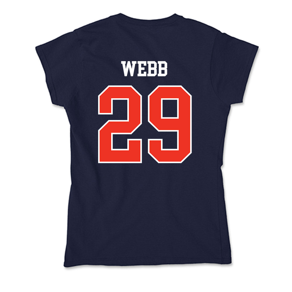 Syracuse - NCAA Women's Lacrosse : Cecelia Webb - Soft Style Women’s T-Shirt-1