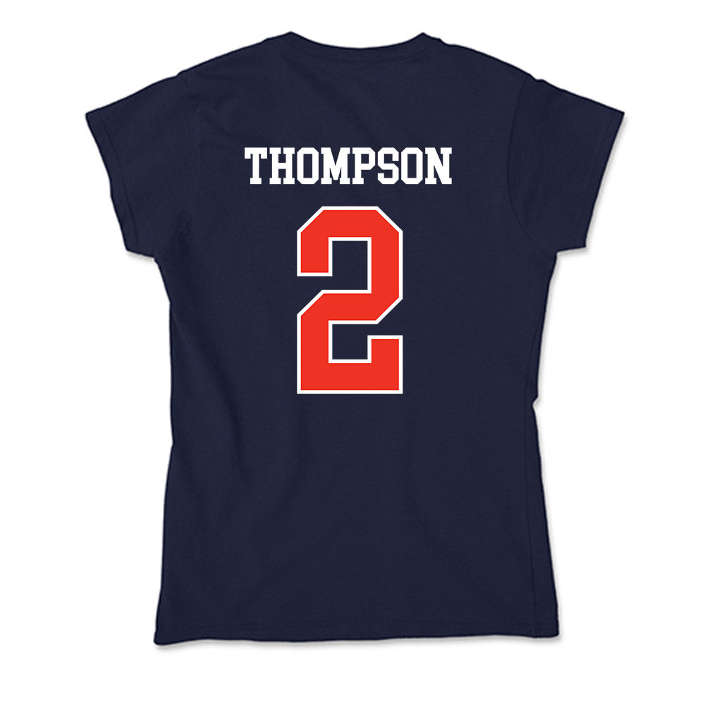 Syracuse - NCAA Women's Basketball : Journey Thompson - Soft Style Women’s T-Shirt-1