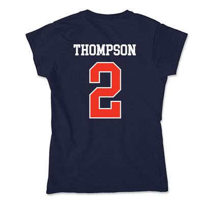 Syracuse - NCAA Women's Basketball : Journey Thompson - Soft Style Women’s T-Shirt-1