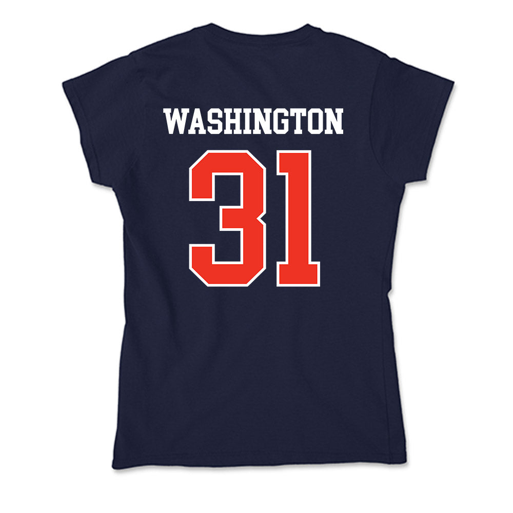 Syracuse - NCAA Football : Marcus Washington - Soft Style Women’s T-Shirt-1