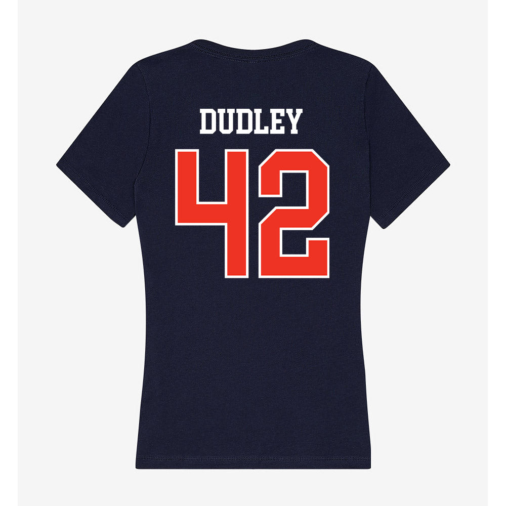 Syracuse - NCAA Football : William Dudley - Women's V-Neck T-Shirt-1