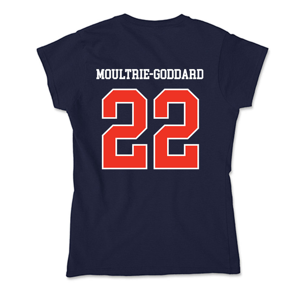Syracuse - NCAA Football : Zyian Moultrie-Goddard - Soft Style Women’s T-Shirt-1