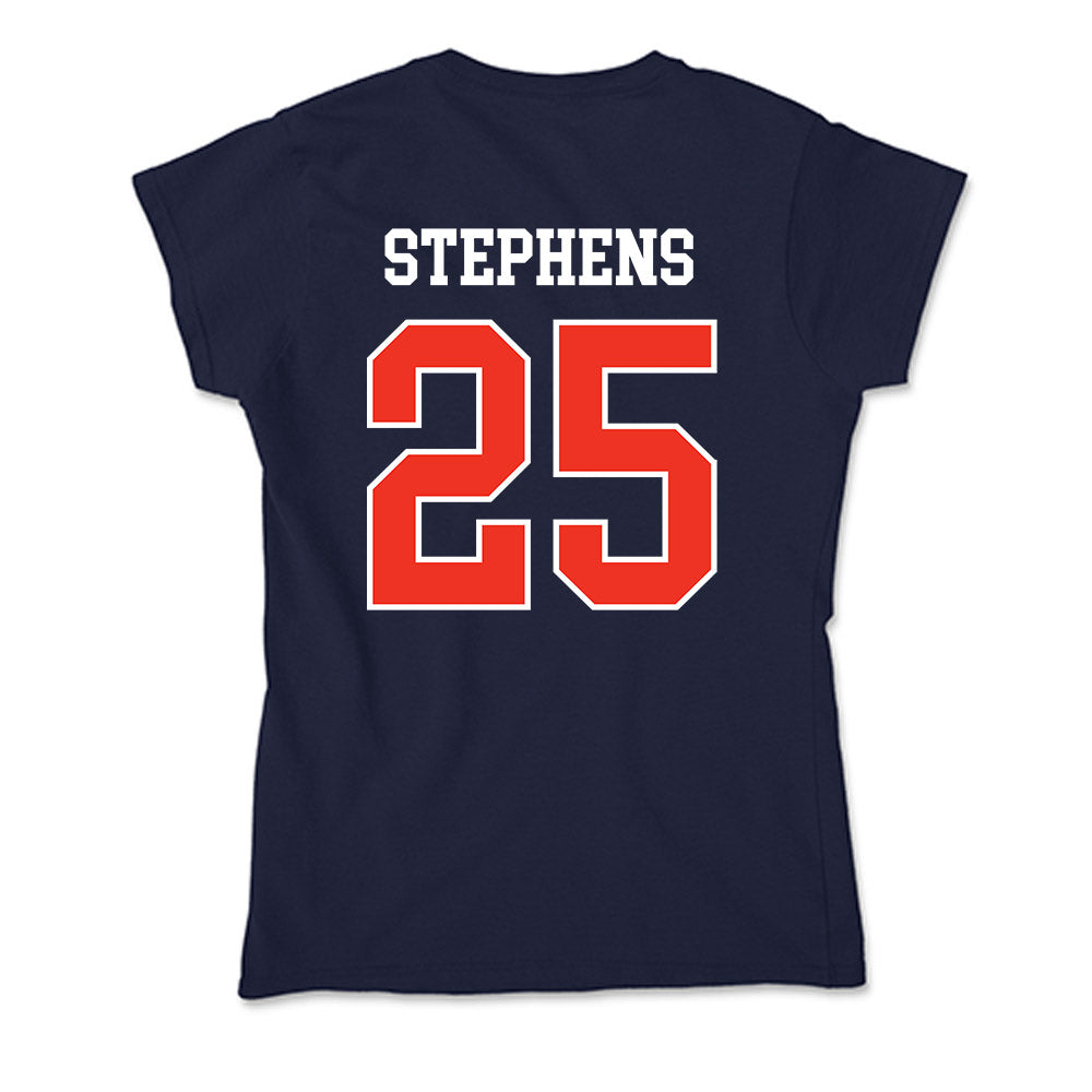 Syracuse - NCAA Men's Lacrosse : Dillon Stephens - Soft Style Women’s T-Shirt-1