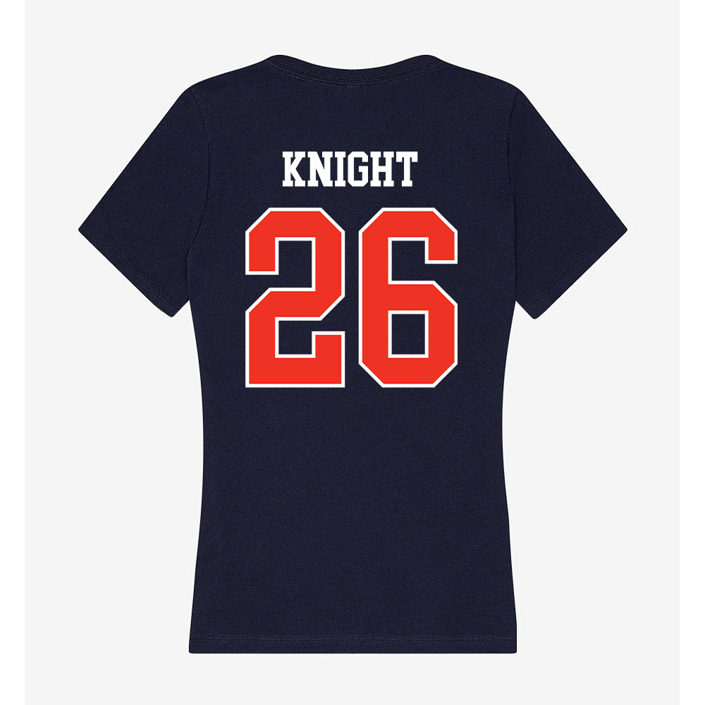 Syracuse - NCAA Softball : Mackenzie Knight - Women's V-Neck T-Shirt-1