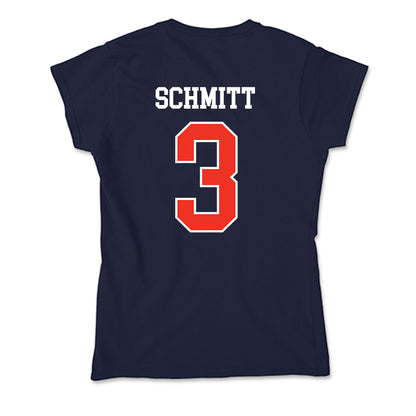 Syracuse - NCAA Women's Basketball : Olivia Schmitt - Soft Style Women’s T-Shirt-1