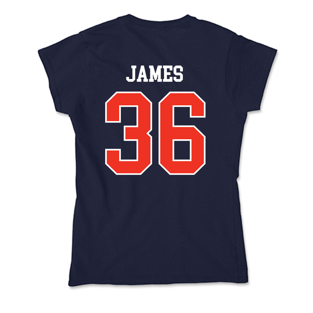 Syracuse - NCAA Football : Malachi James - Soft Style Women’s T-Shirt-1