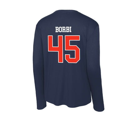 Syracuse - NCAA Women's Lacrosse : Mackenzie Borbi - Activewear Long Sleeve T-Shirt-1