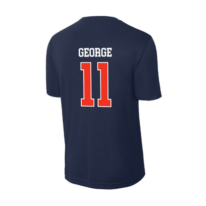 Syracuse - NCAA Men's Basketball : Naithan George - Activewear T-Shirt-1