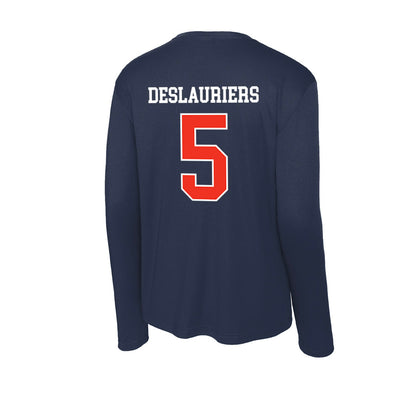 Syracuse - NCAA Football : Antoine Deslauriers - Activewear Long Sleeve T-Shirt-1