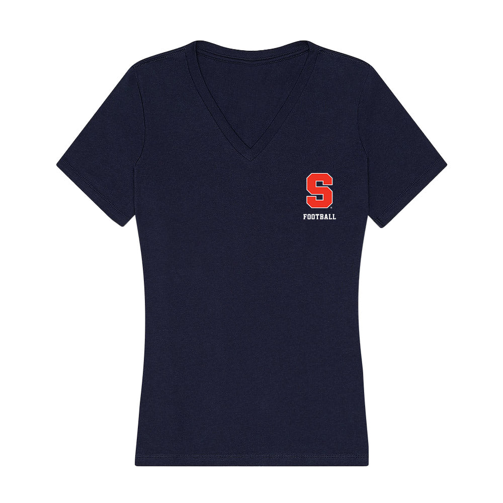 Syracuse - NCAA Football : Rayshon Andrews - Women's V-Neck T-Shirt-0