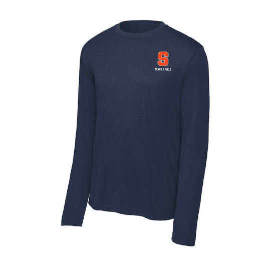 Syracuse - NCAA Women's Track & Field : Carmen Luisi - Activewear Long Sleeve T-Shirt-0