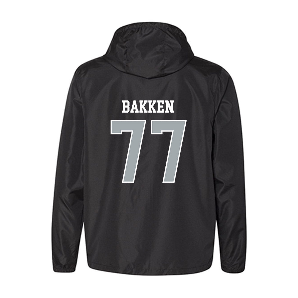 WSU - NCAA Football : Nick Bakken - Windbreaker-1