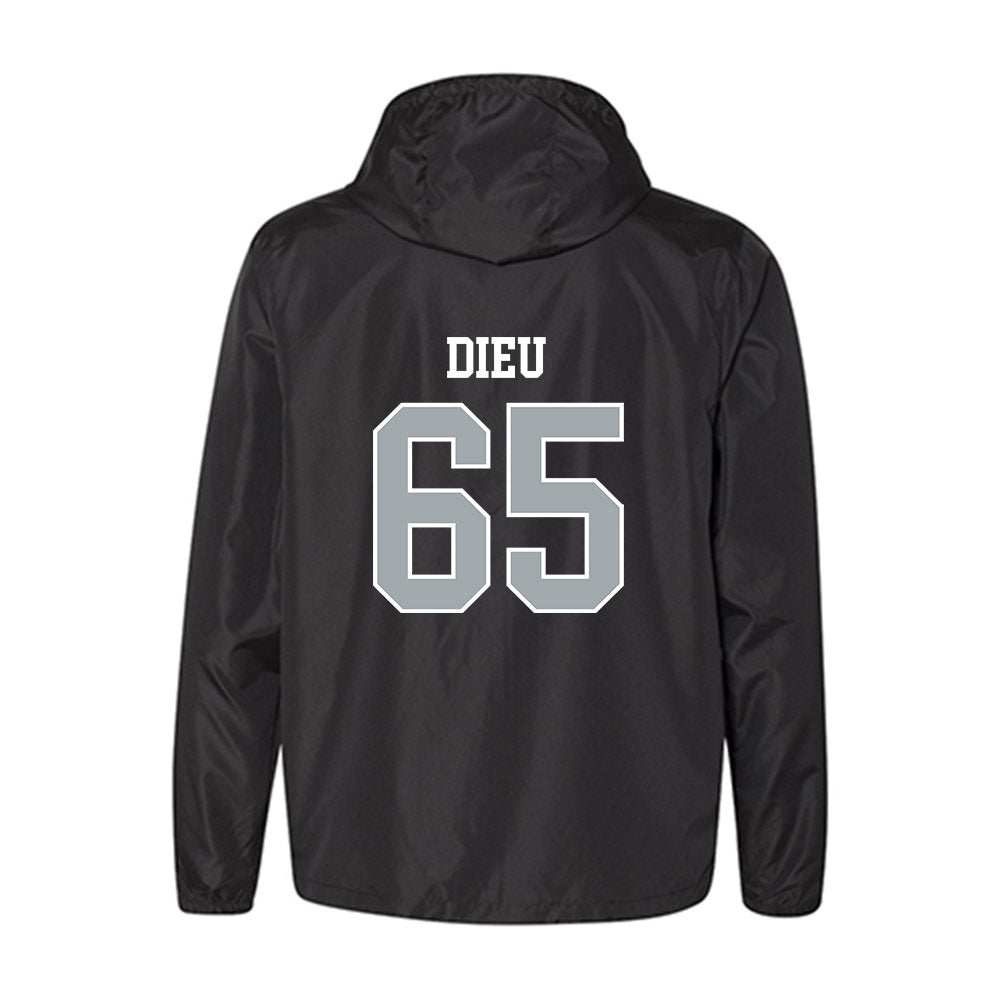 WSU - NCAA Football : Brock Dieu - Windbreaker-1