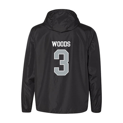 WSU - NCAA Football : Maxwell Woods - Windbreaker-1