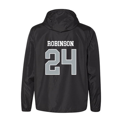 WSU - NCAA Men's Basketball : Dominik Robinson - Windbreaker-1