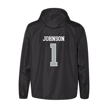 WSU - NCAA Football : Angel Johnson - Windbreaker-1