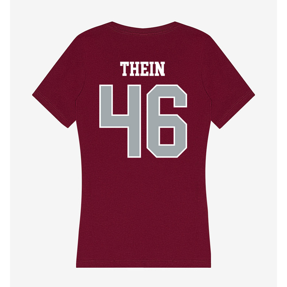 WSU - NCAA Baseball : Noah Thein - Women's V-Neck T-Shirt-1