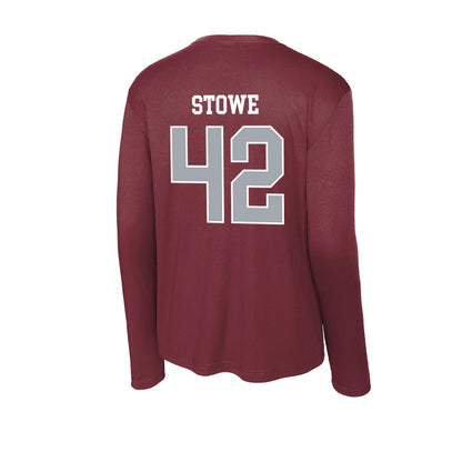 WSU - NCAA Baseball : Trevor Stowe - Activewear Long Sleeve T-Shirt-1