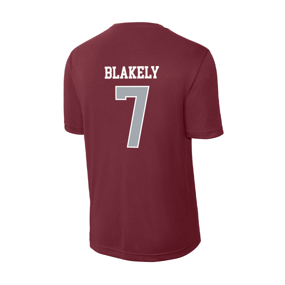 WSU - NCAA Men's Basketball : Dieume Blakely - Activewear T-Shirt-1