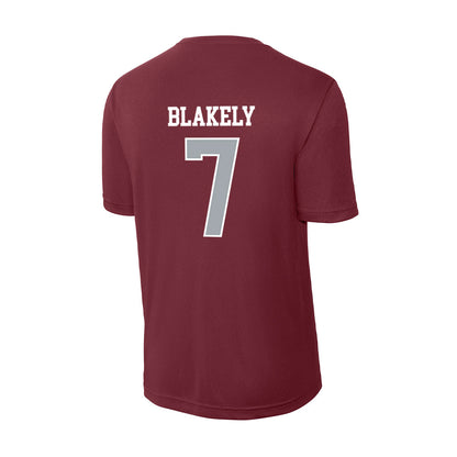 WSU - NCAA Men's Basketball : Dieume Blakely - Activewear T-Shirt-1