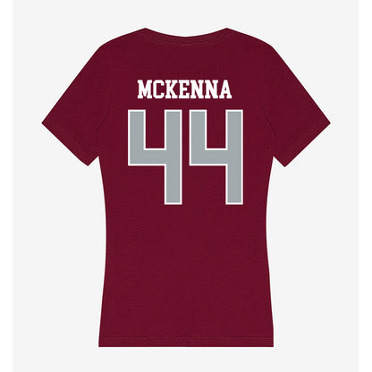 WSU - NCAA Football : Parker McKenna - Women's V-Neck T-Shirt-1