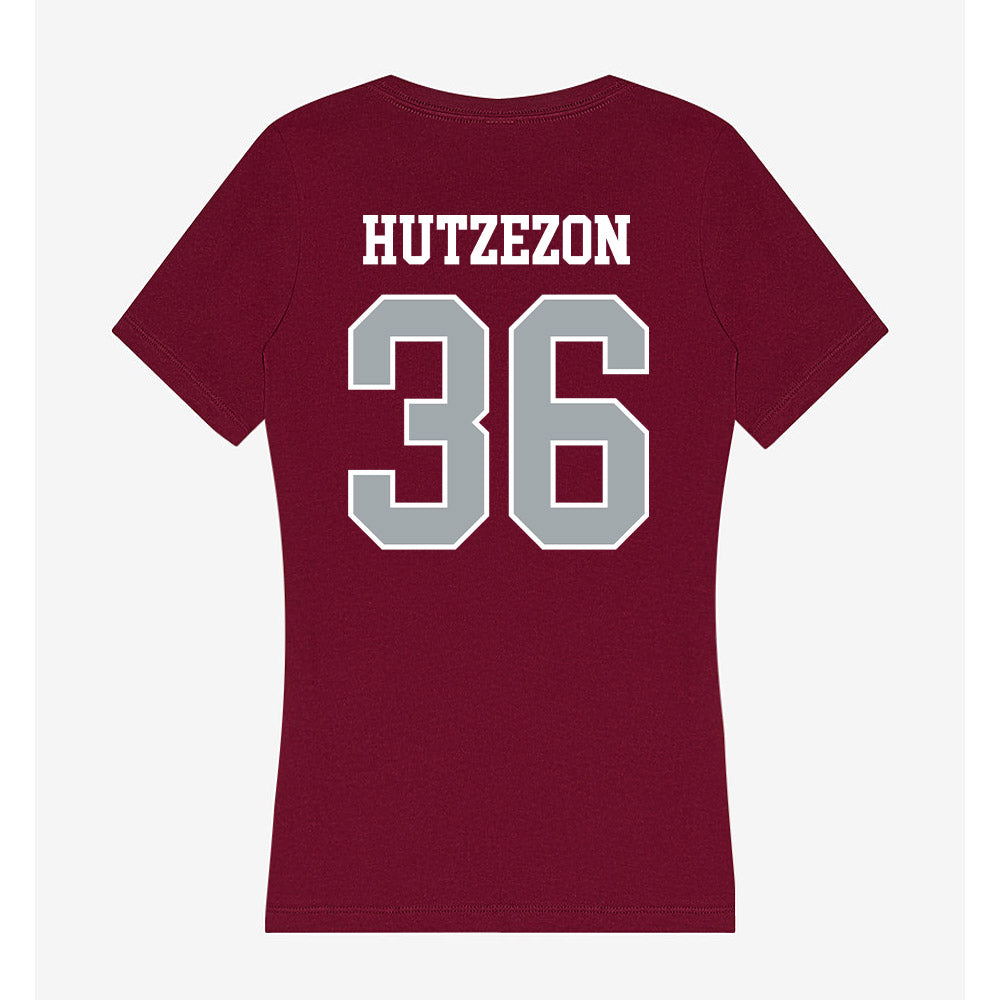 WSU - NCAA Baseball : Ingmar Hutzezon - Women's V-Neck T-Shirt-1