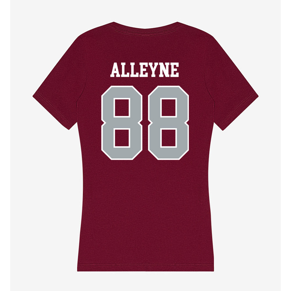 WSU - NCAA Football : Mackenzie Alleyne - Women's V-Neck T-Shirt-1