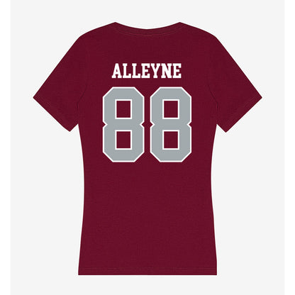 WSU - NCAA Football : Mackenzie Alleyne - Women's V-Neck T-Shirt-1