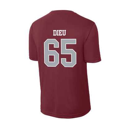 WSU - NCAA Football : Brock Dieu - Activewear T-Shirt-1