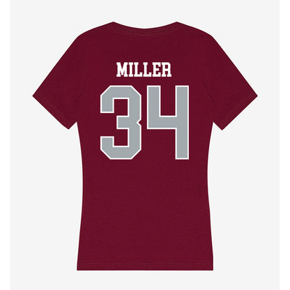 WSU - NCAA Football : Sir Brody Miller - Women's V-Neck T-Shirt-1