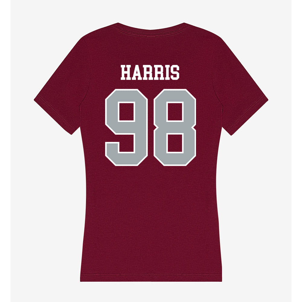 WSU - NCAA Football : Ryan Harris - Women's V-Neck T-Shirt-1