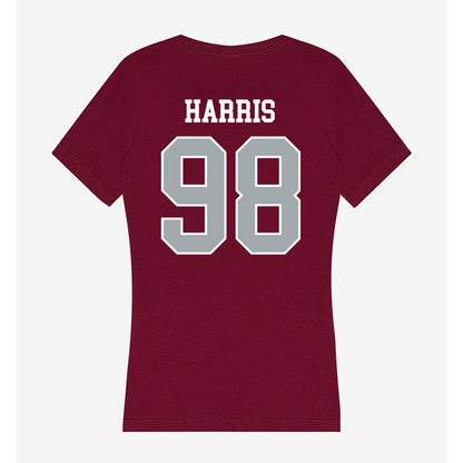 WSU - NCAA Football : Ryan Harris - Women's V-Neck T-Shirt-1